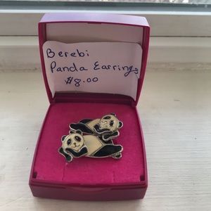Berebi panda earrings
